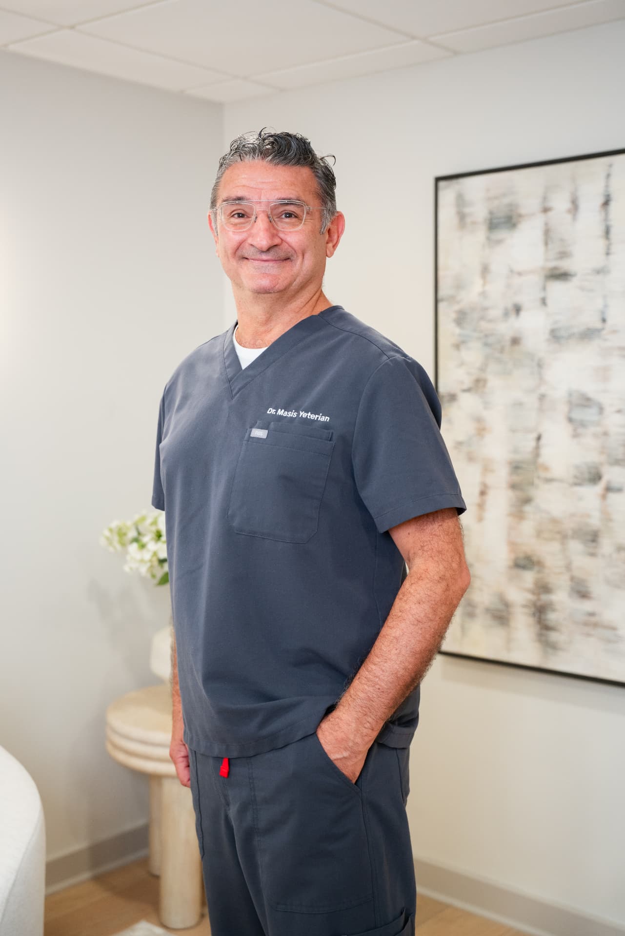Dr. Masis Yeterian Jr. at Greenwich Dental Studio